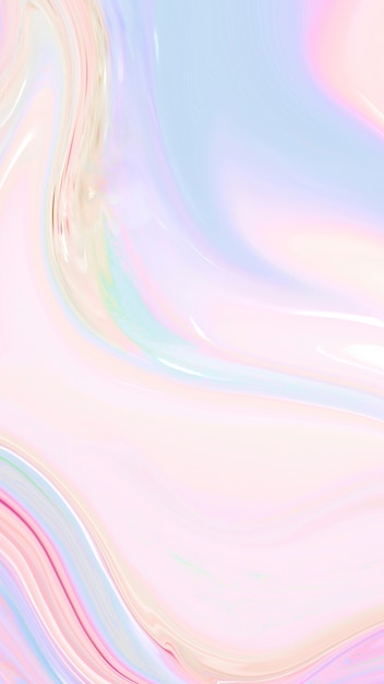 Free photo abstract pastel holographic mobile wallpaper