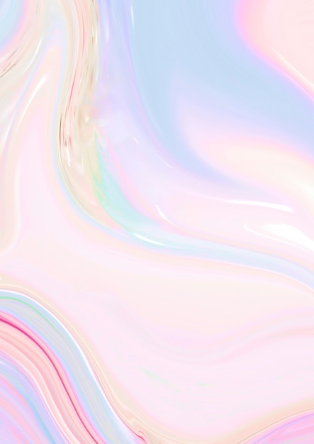 Free photo abstract pastel holographic textured