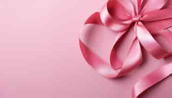 Free photo abstract pattern of pink silk symbolizing love and celebration generated by artificial intelligence