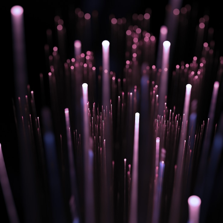 Free Photo abstract pink and blue lights background