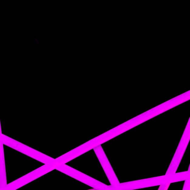 Бесплатное фото Абстрактная розовая линия неонового света на фоне