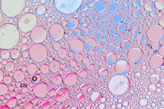 抽象的なピンクオイルステンドグラス
