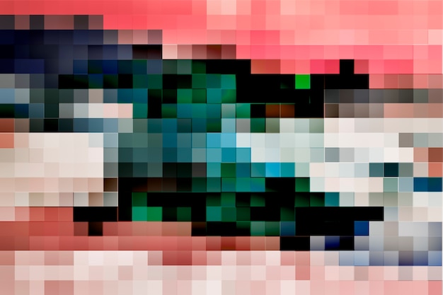 Abstract pixelated background