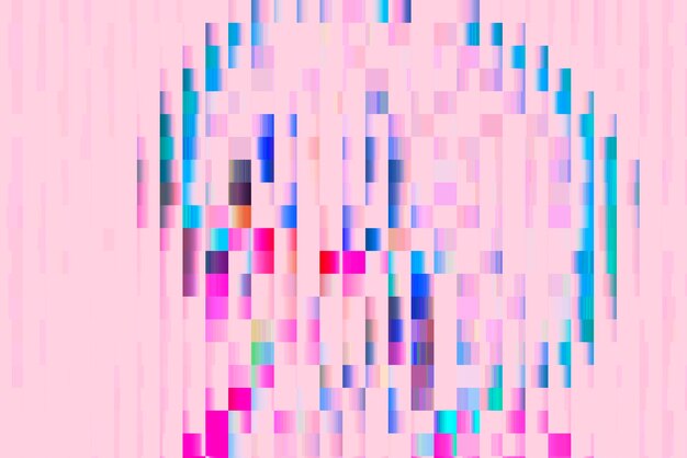 Abstract pixelated background