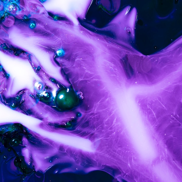 Free photo abstract purple creature underwater