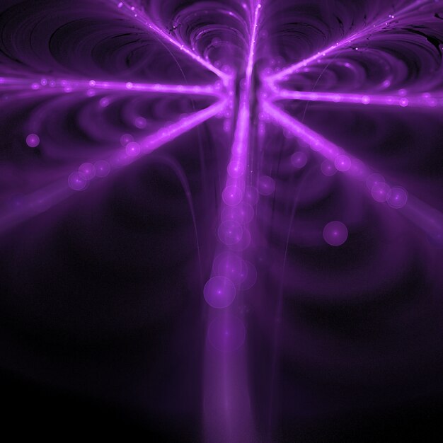 абстрактные фиолетовый свет фон фрактальной