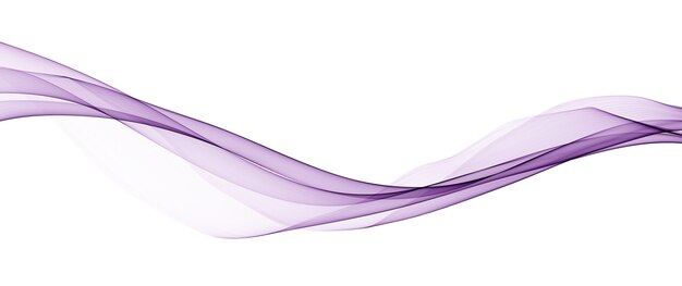 Абстрактные фиолетовые плавные линии волны