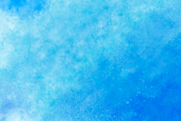 無料写真 抽象的なさわやかな青い熱帯水彩背景イラスト高解像度無料画像