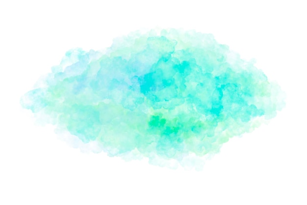 Бесплатное фото Абстрактный освежающий синий тропический акварельный фон иллюстрация высокое разрешение бесплатное изображение