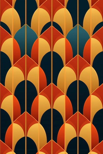 Abstract seamless pattern design