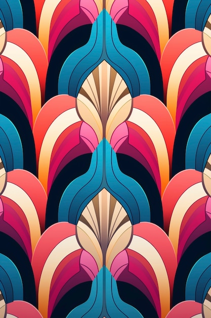 Free photo abstract seamless pattern design