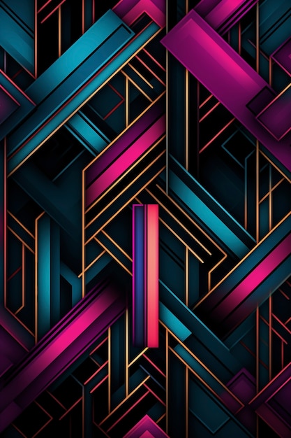 Abstract seamless pattern design