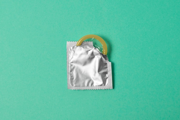 Free photo abstract sexual health assortment with condom