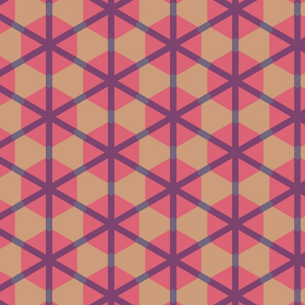 Abstract shapes pattern
