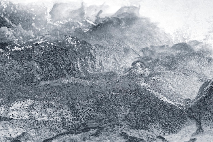 Free Photo abstract silver bumpy textured