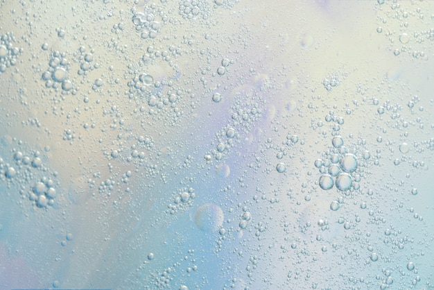 Abstract small various bubbles texture