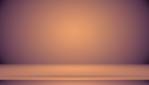 Free photo abstract smooth orange background layout design,studio,room, web template ,business report with smooth circle gradient color.