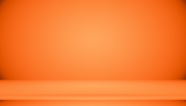 Abstract Smooth Orange background layout design,studio,room, web template ,Business report with smooth circle gradient color.