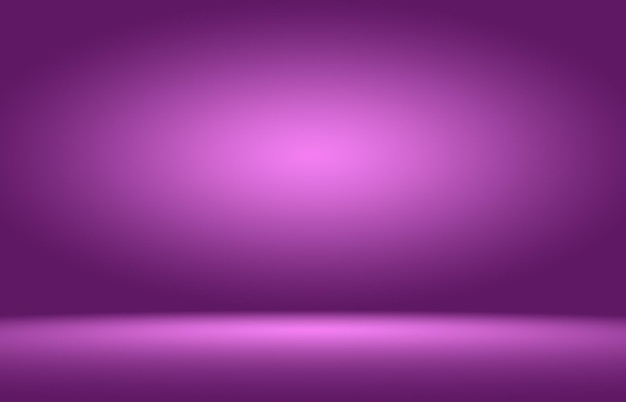 無料写真 抽象的な滑らかな紫色の背景の部屋のインテリアの背景