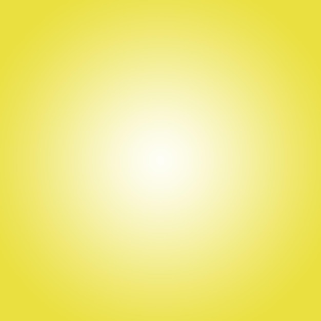 Free photo abstract solid of shining yellow gradient studio wall room background