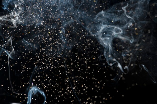 Абстрактный космический фон обоев, дизайн темного дыма