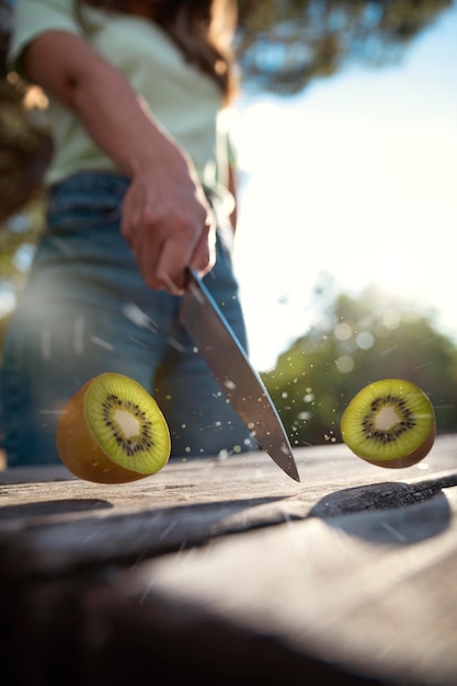 Foto gratuita effetto speciale astratto catturato