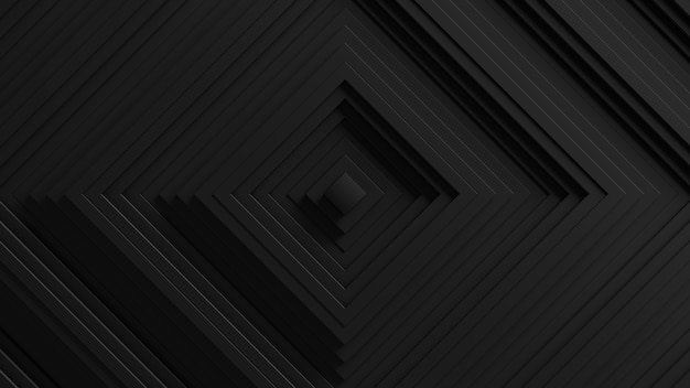 Free photo abstract square blinds oscillation background. . 3d walls wavy surface. geometric elements displacement.