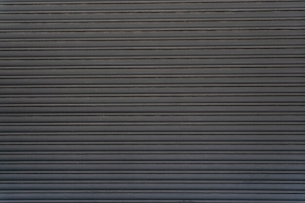 Abstract steel wall horizontal stripes copy space