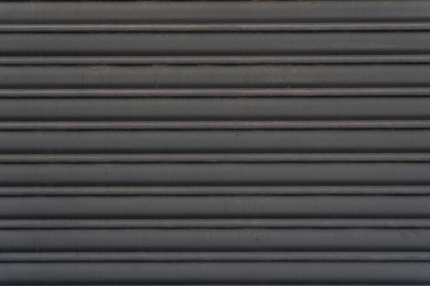 Abstract steel wall horizontal stripes