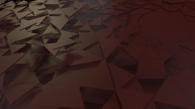 Abstract triangles background