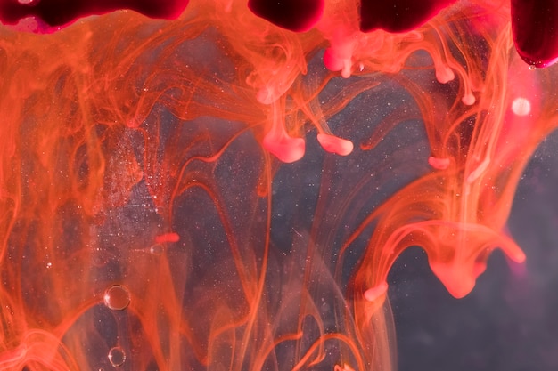 Abstract underwater lava concept