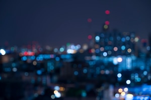 免费照片抽象城市夜灯散景,散焦背景