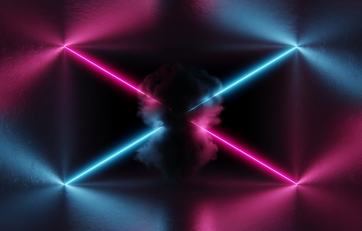 Free Photo abstract uv ultraviolet light composition