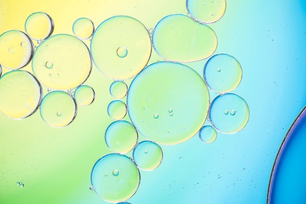 Free photo abstract various bubbles flamboyant texture