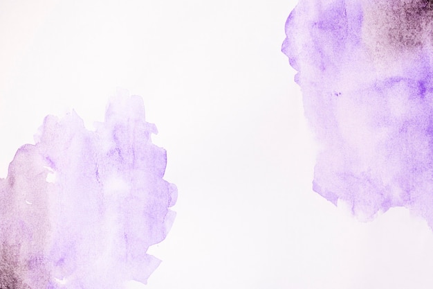 Abstract violet stains aquarelle background