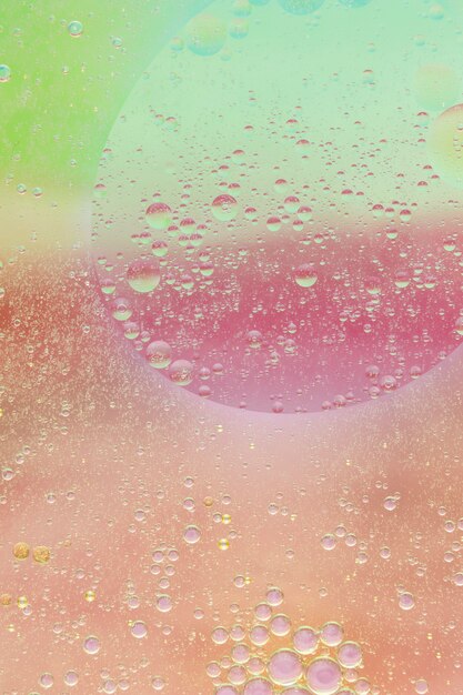 Abstract water bubbles background