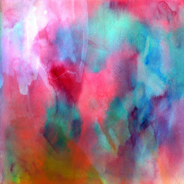 Abstract watercolor background render