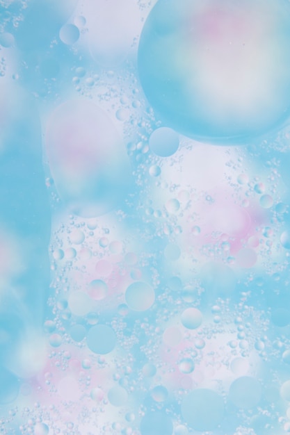 Abstract watercolor background with bubbles