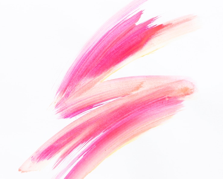 Free Photo abstract watercolor s shape