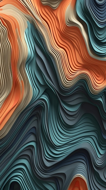 Free photo abstract wavy background