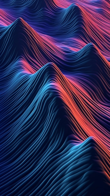 Abstract wavy background