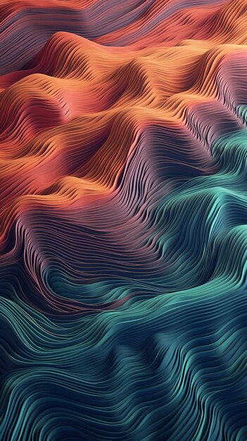 Abstract wavy background