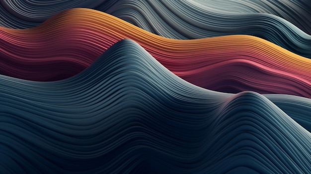 Abstract wavy background