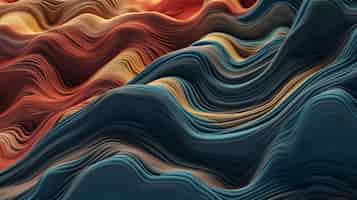 Free photo abstract wavy background