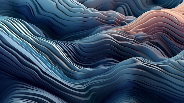 Free photo abstract wavy background