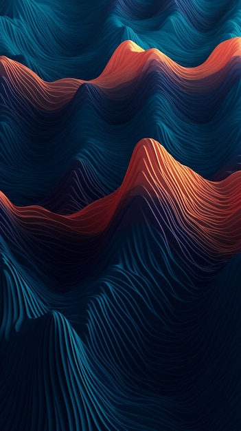 Free photo abstract wavy background