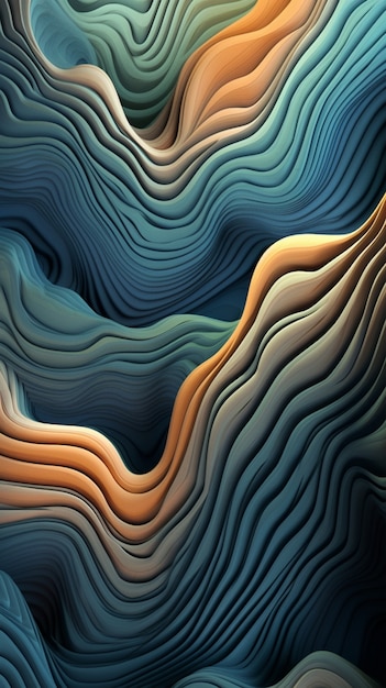 Free photo abstract wavy background