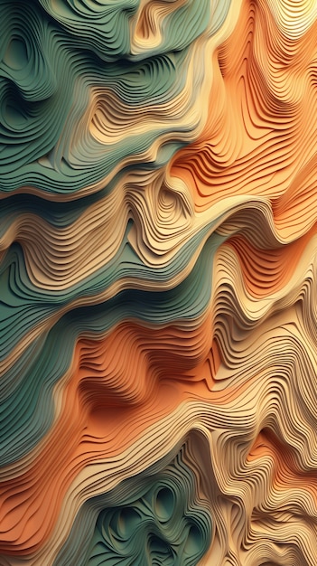 Abstract wavy background