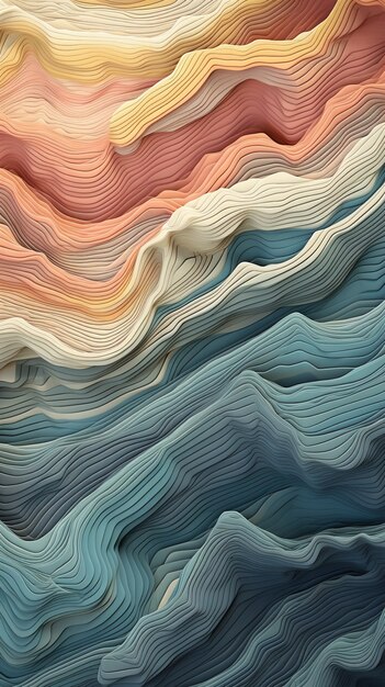 Abstract wavy background