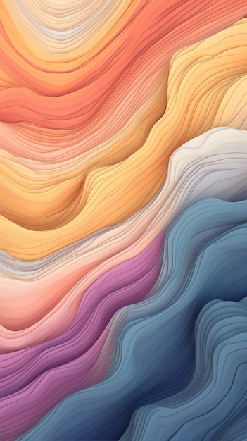Abstract wavy background